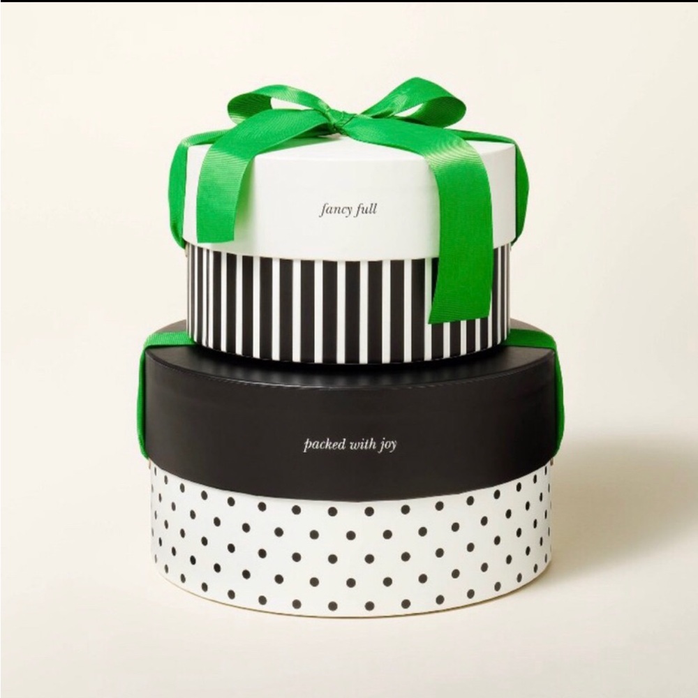 ♠️ 2-Pack Round Gift Boxes - Kate Spade New York x Target